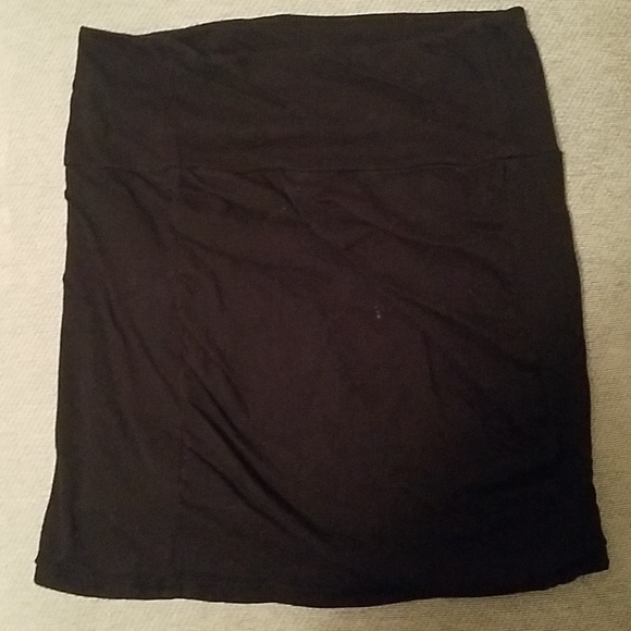 Free People Black Tulip Mini Skirt - Picture 2 of 4